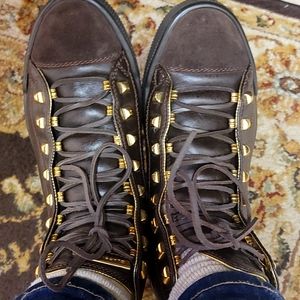 Dsquared2 Hightop Leather Classy Dude Sneaker Excellet Condition